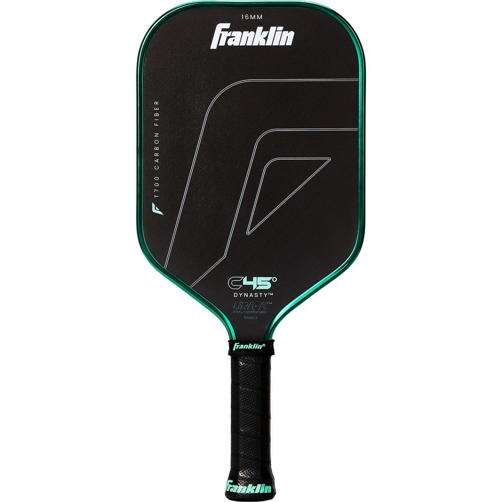 フランクリン Franklin ピックルボールラケット C45&deg; CARBON PADDLE DYNASTY16mm MINT 59232｜pro sports