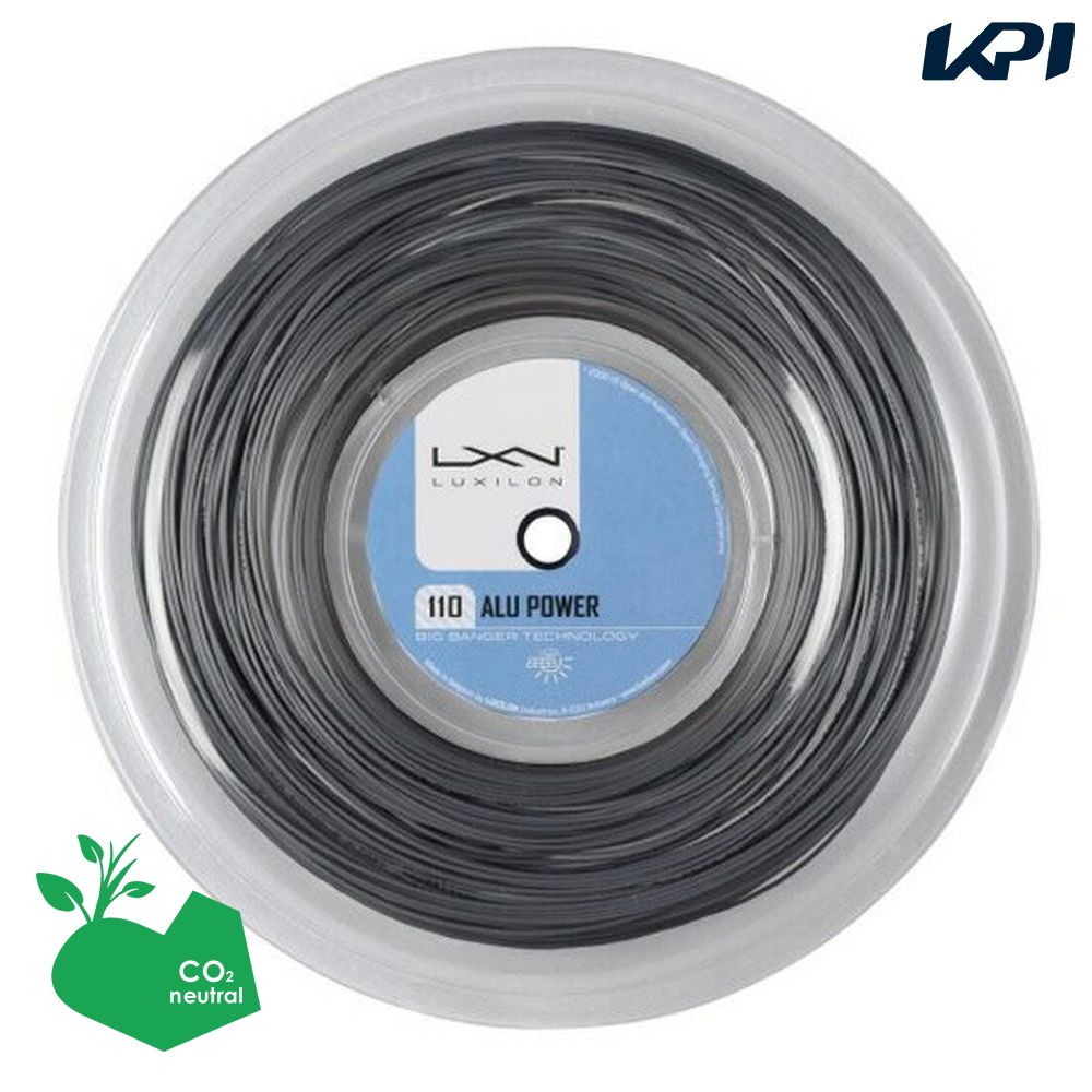 【SDGsプロジェクト】ルキシロン LUXILON テニスガット・ストリング  アルパワー 110 REEL 200mロール ALU POWER 110 REEL ロールガット WR8305601110
