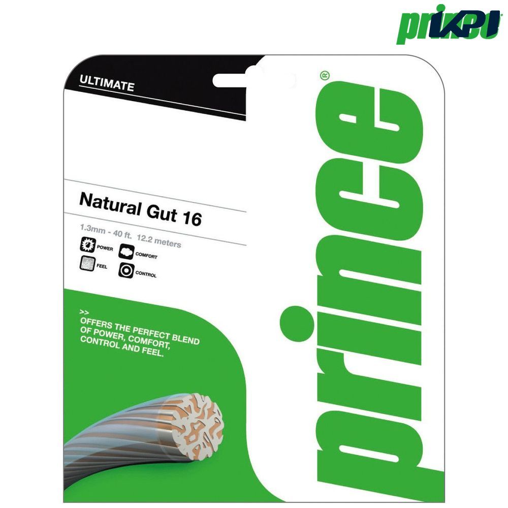 プリンス Prince テニスガット・ストリング NATURAL GUT 16 (ナチュラルガット16) 7J800 硬式テニス　ストリング 9,625円
