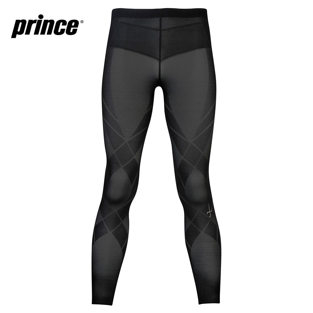 プリンス Prince× CW-X テニスウェア メンズ ジェネレｰタークールタイプロング（MEN）ロングタイツ HZO779 ベストセラー