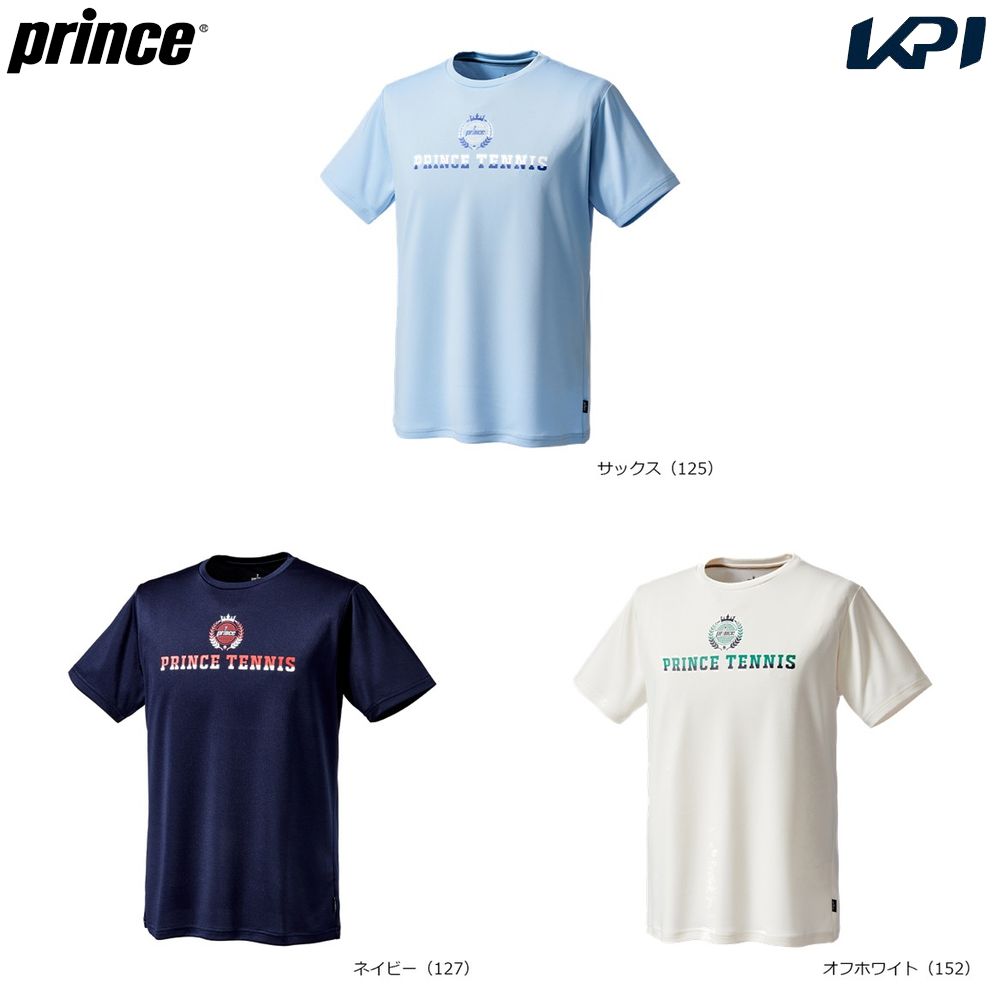 プリンス Prince テニスウェア ユニセックス Tシャツ MS6016 2026SS