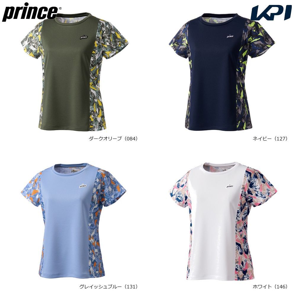 プリンス Prince テニスウェア レディース ゲームシャツ WS6060 2026SS