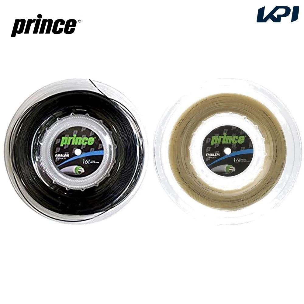 プリンス Prince テニスガット・ストリング エンブレム コントロール 16ゲージ 200mロールガット 7JJ016｜pro sports
