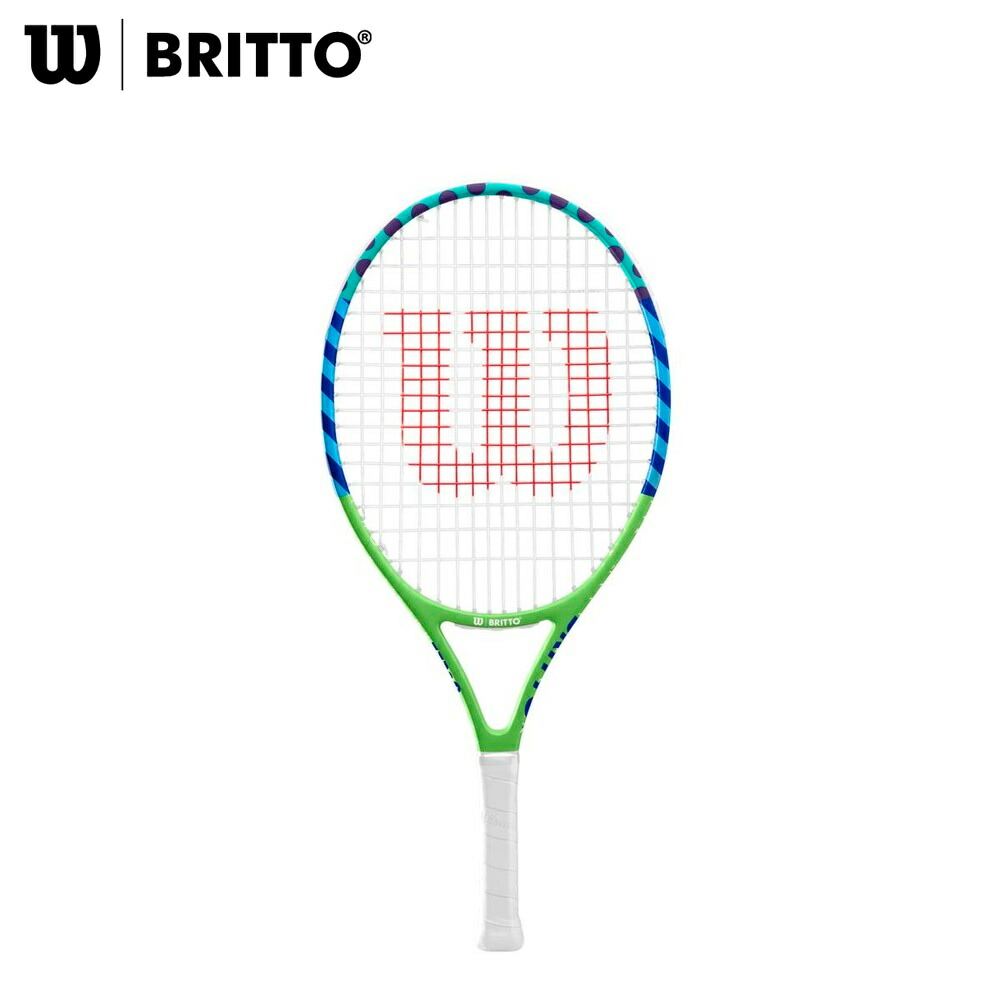 ガット張り上げ済み ウイルソン Wilson テニスジュニアラケット ジュニア Britto 23 ブリット23 ロメロ ブリットモデル Wrh 6月上旬発売予定 予約 平均26 5cm素材 柳沢教授の生活青年 Diasaonline Com