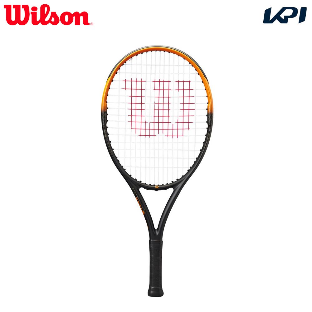 「ガット張り上げ済み」ウイルソン Wilson ジュニアテニスラケット BURN SPIN JR 24 バーンスピン ジュニア 24 WR187110U
