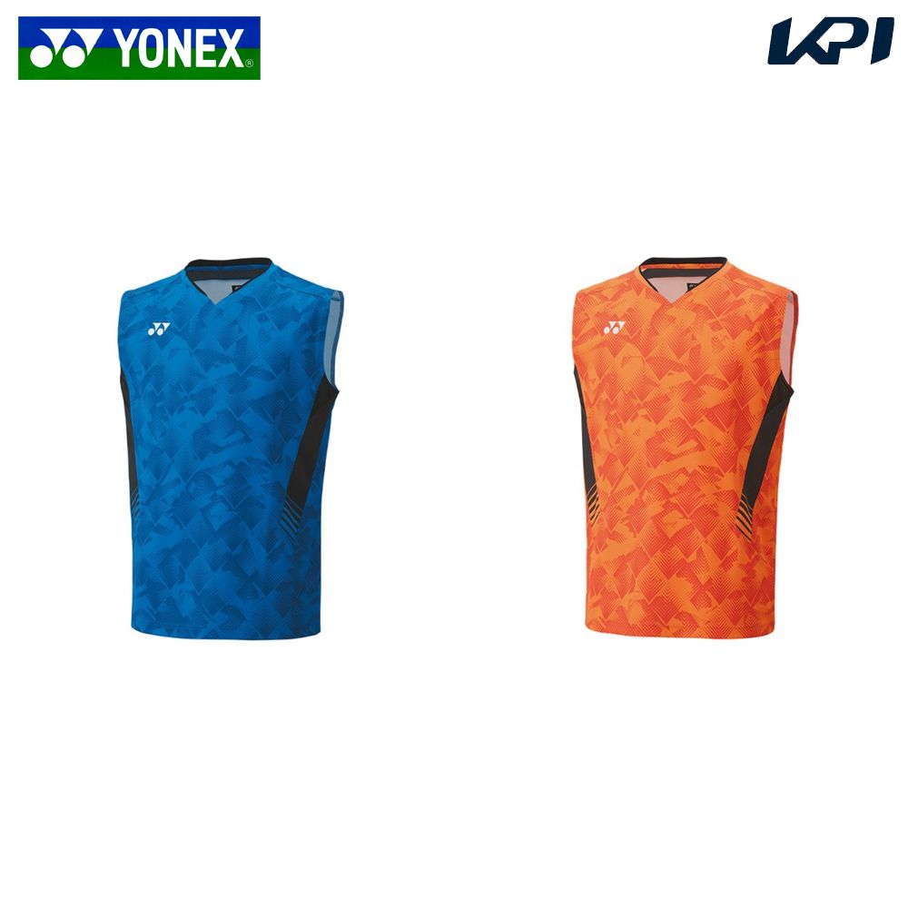 ヨネックス YONEX テニスウェア メンズ ゲームシャツ（ノースリーブ） 10658 2024FW