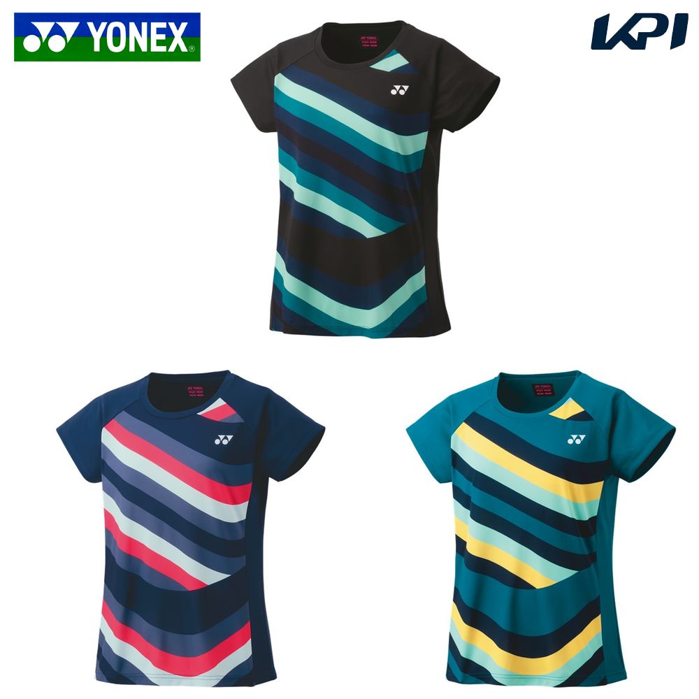 YONEXヨネックス　テニス　ゲームウェア　背面ジャパンロゴ入り YONEX ヨネックス バドミントンウェア レディス ゲームシャツ