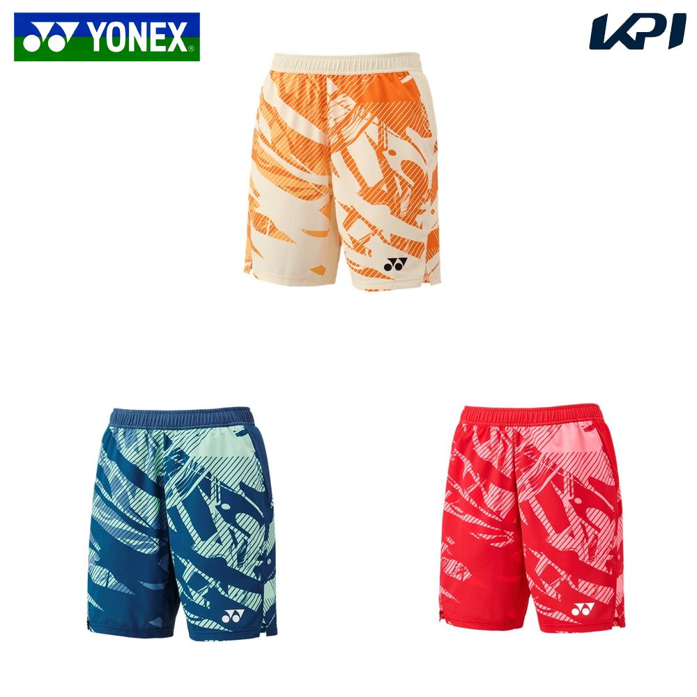 バドミントン日本代表ハーフパンツ YONEX ヨネックス バドミントン ウェア MEN ニットハーフパンツ