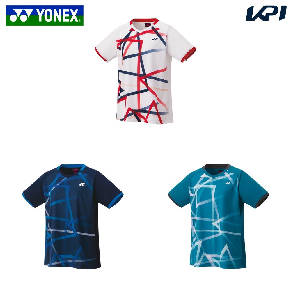 yonexMizunoゲームウェアユニフォームソフトテニスバドミントン MIZUNO ミズノ バドミントン ゲームシャツ(ラケットスポーツ