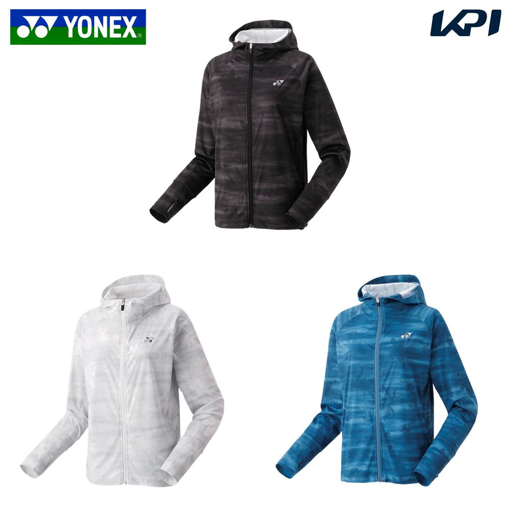 ヨネックス YONEX テニスウェア レディース FEEL SERIES ニットウォームアップパーカー 57089 2025SS ウィンドブレーカー