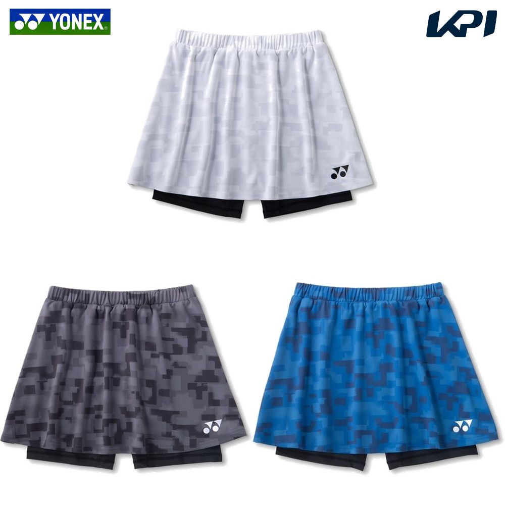 ヨネックス YONEX 庭球御召しもの レディース   ウィメンズ スコート（下穿きスパッツ付） 26208 2026SS