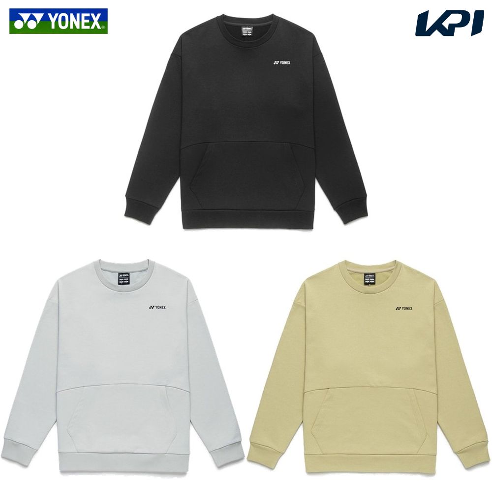 ヨネックス YONEX テニスウェア ユニセックス ユニ スウェットシャツ 30118 2026SS