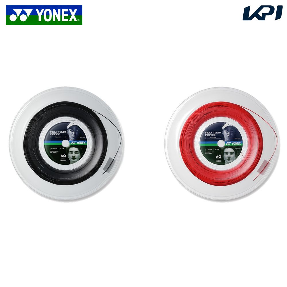 ヨネックス YONEX 庭球ガット・より糸    ポリツアーフォース120 200m一巻き  PTFO20R2