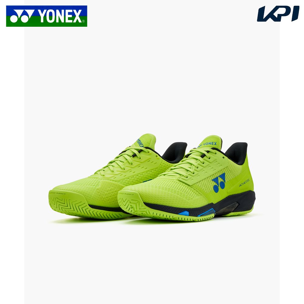ヨネックス YONEX テニスシューズ ユニセックス パワークッションアドアクセルMAC フレッシュライム SHTAAMA-680「エントリーでシューレースプレゼント」