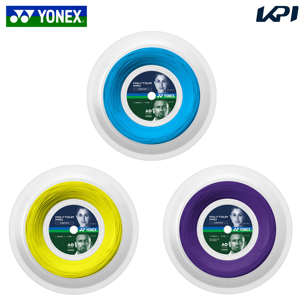 ヨネックス YONEX テニスガット・ストリング ポリツアープロ120 200mロール PTP120R2 20,306円