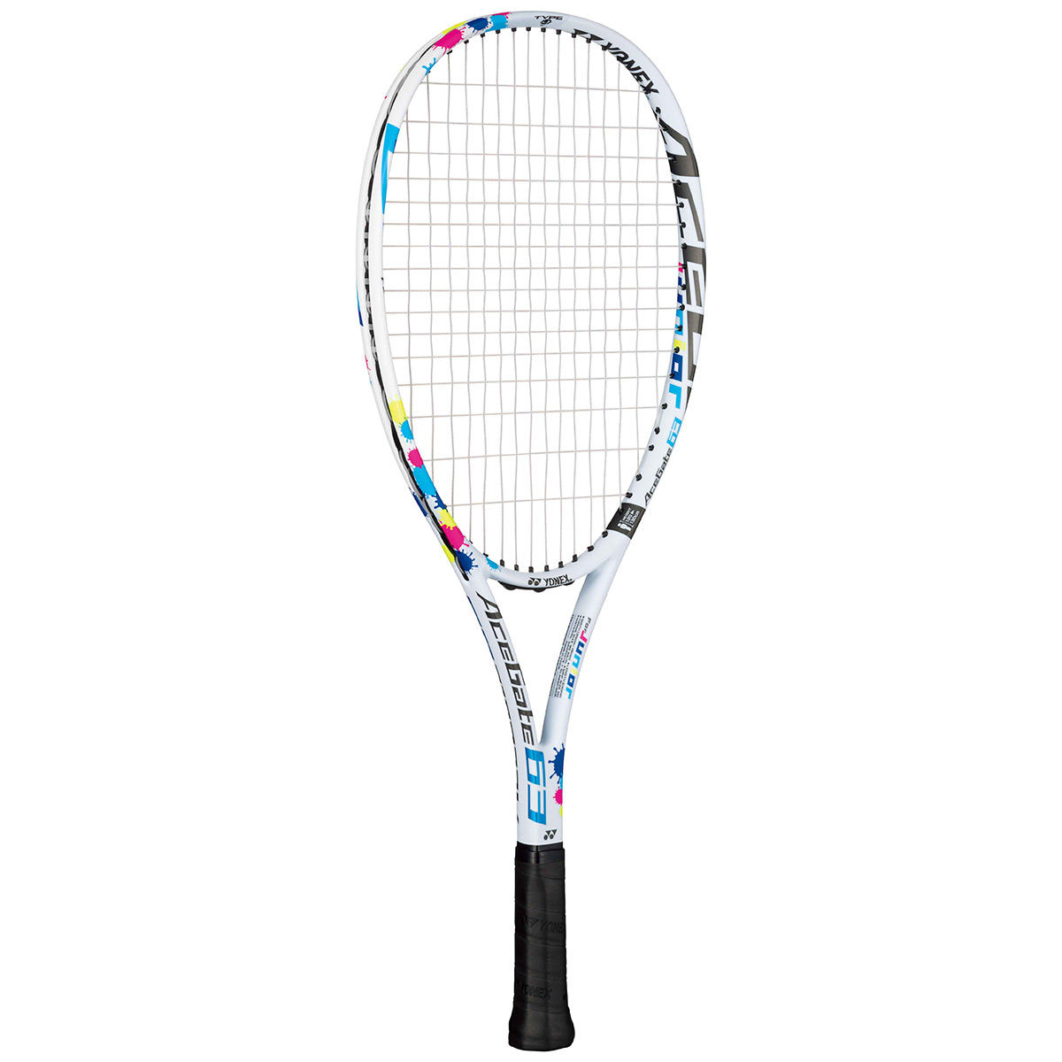 【楽天市場】ヨネックス YONEX ソフトテニスソフトテニスラケット ジュニア 「ガット張り上げ済」エースゲート 66 ACEGATE 66  ACE66G-011 : pro sports