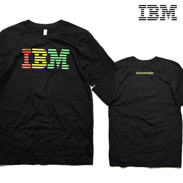 楽天市場】IBM Eye-Bee-M Tee アイビーエム オフィシャル ロゴ Ｔシャツ【664074-blk】sqmna : Prossimo