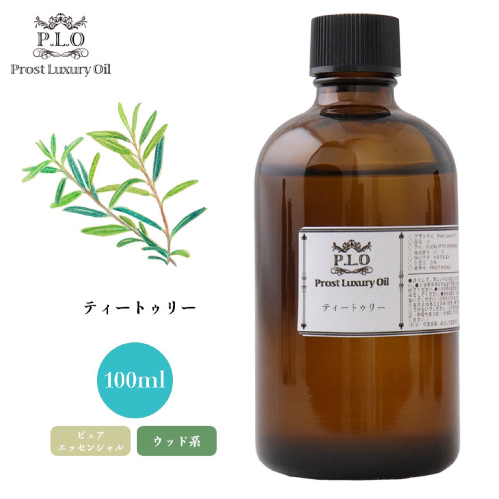楽天市場】ティーツリーオイル 100ml 精油 天然100