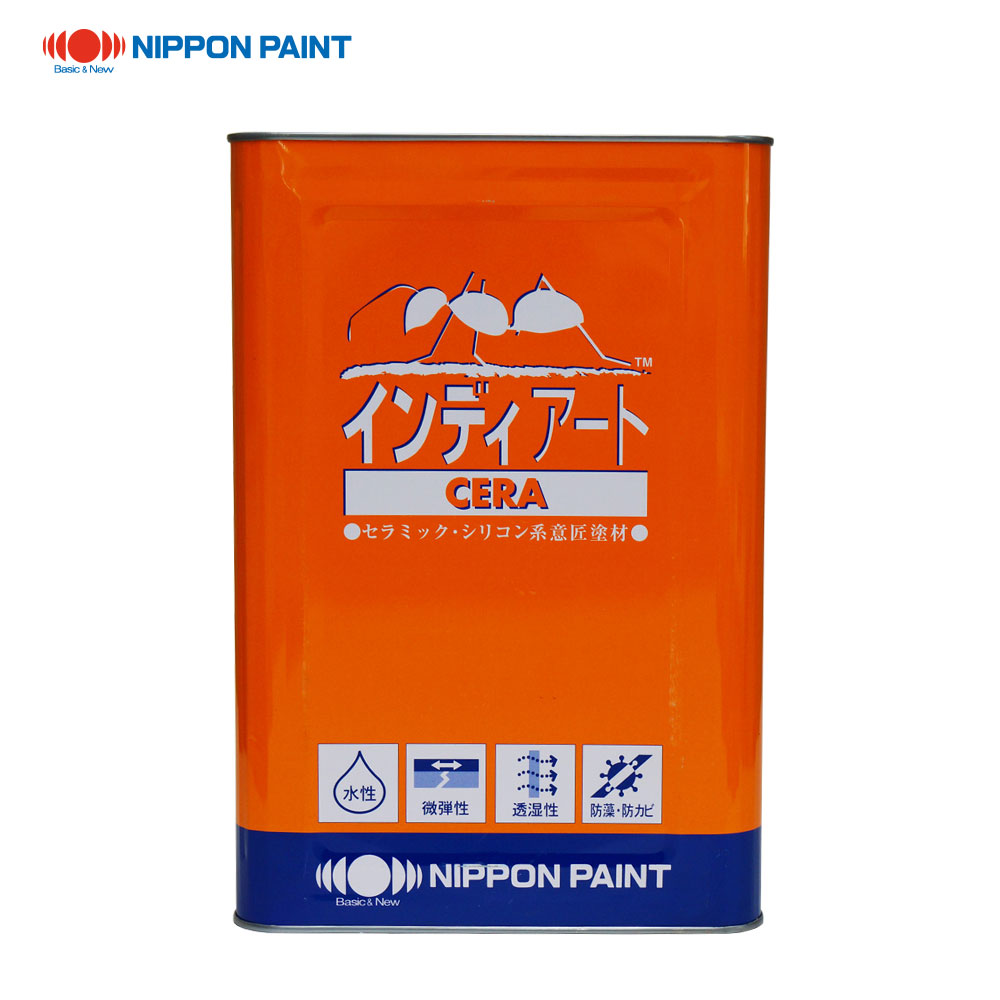 インディ作物CERA  16kg 標準尺度色（高い色） 【製造業者直送便/代引不可】日本絵の具 室内装飾材  絵の具