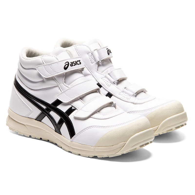 white asics boots