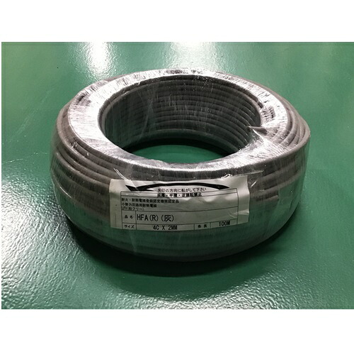 ◎【アウトレット販売・最短当日出荷・100ｍ巻き販売】　富士電線　耐熱用PVC線　HFA2.0mm&times;4C（100ｍ巻き）　※沖縄、離島への発送は行っておりません。｜プロストック店