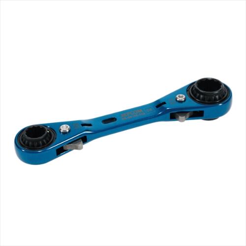 ◆【在庫あり・即納対応】 DENSAN(デンサン) ジェフコム 両口ダブルソケットレンチ（ショートソケット） DR-0813S-FAS