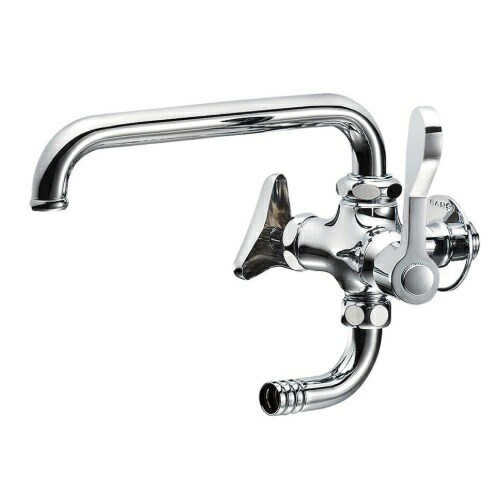 SANEI　 厨房用二口横形自在水栓［共用形］ E2310-13 5,709円
