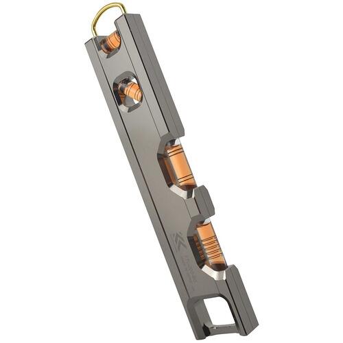 【貨物輸送無料・新品です】フジ矢 軽銀気泡管水準器器（黒金） FTL-200-BG