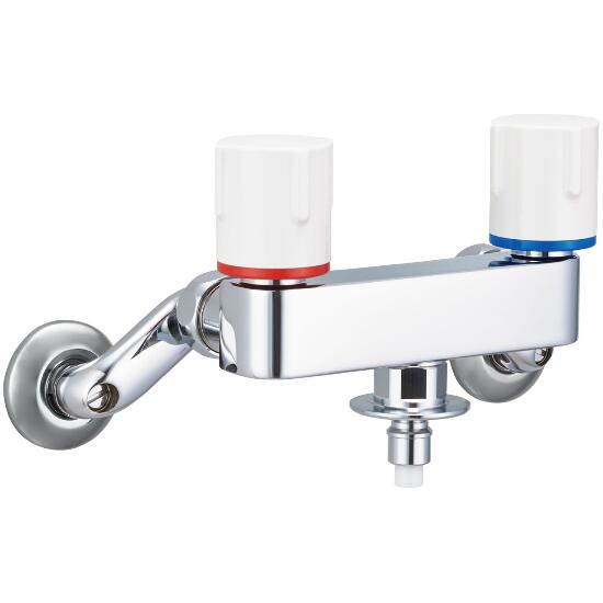 LIXIL（リクシル） 洗濯機用水栓2ハンドル（緊急止水弁付）　 SF-WL63KQA