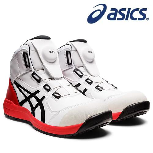 【2～4営業日出荷】 アシックス 安全靴 ウィンジョブ CP304 Boa 1271A030.100 ホワイト×ブラック