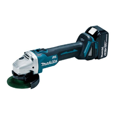 【正規品・フルセット】マキタ（Makita）　 GA404DRGXN　充電式ディスクグラインダ （本体・バッテリｘ2個・充電器・ケース付）　 100ｍｍ　18Ｖ　6.0Ah
