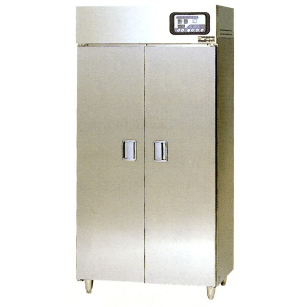 マルゼン 食器消毒保管庫(電気式) 高出力タイプ MSH15-31HWE-W 奥行1列・両面扉 W1300&times;D530&times;H1850 食器カゴ付 2点感知式センサー仕様｜プロストア