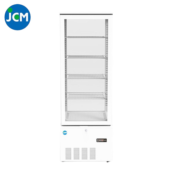 楽天市場】JCM 4面ガラス冷蔵ショーケース（片面扉）JCMS-58 56L 434