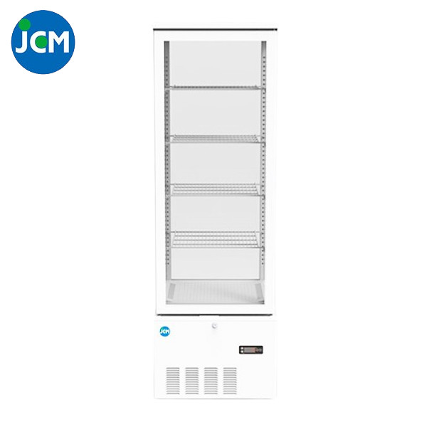 楽天市場】JCM 4面ガラス冷蔵ショーケース（片面扉）JCMS-58 56L 434