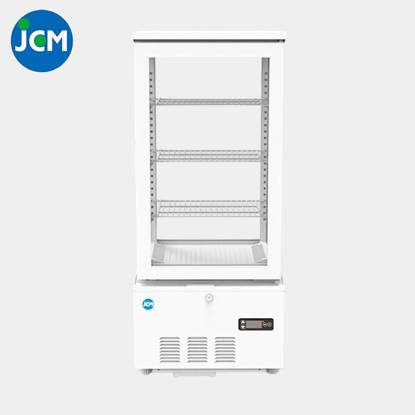 楽天市場】JCM 4面ガラス冷蔵ショーケース（片面扉）JCMS-58 56L 434