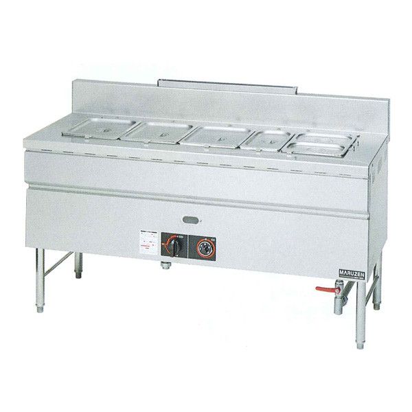 楽天市場】MGS-096CX ガスウォーマーテーブル ゆがき槽付