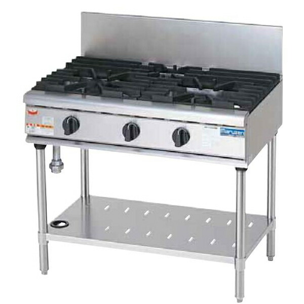 6076【展示未使用品】マルゼン NEWパワークックガステーブル rgt-0962D