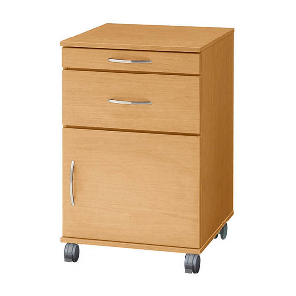 井上金庫 床頭台 Sサイズ IUF-1SD ナチュラル W500 D520 H775 介護 福祉 施設向け