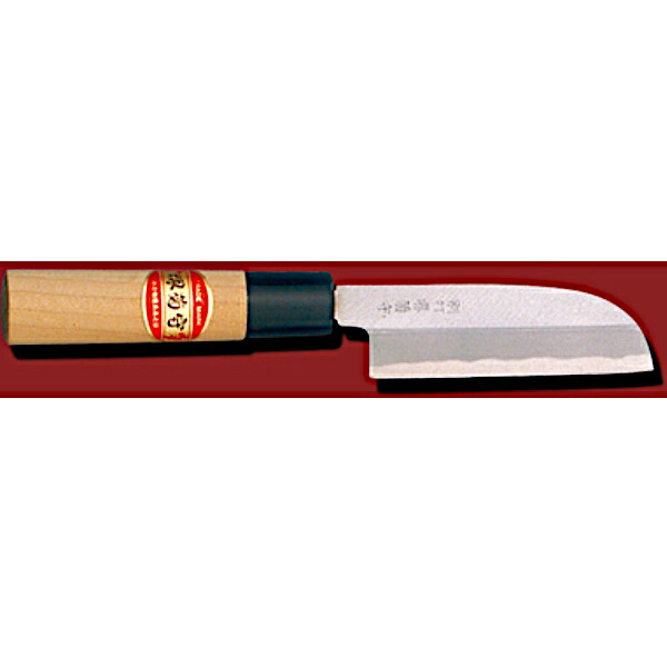 堺菊守 特殊包丁 片刃面取 (皮むき包丁) 業務用包丁 60mm 75mm 90mm 105mm 120mm 135mm 150mm