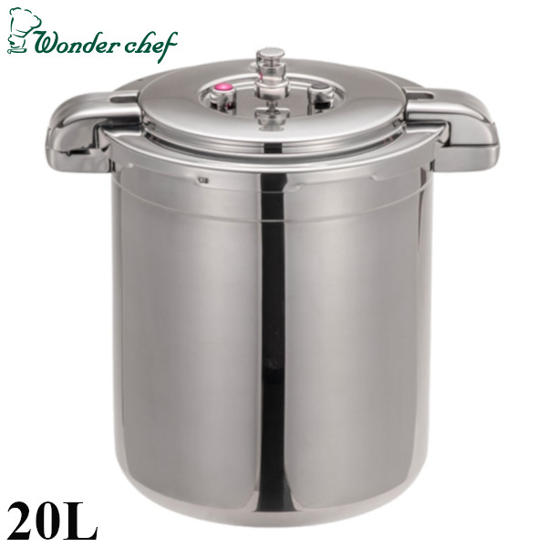 ワンダーシェフ プロビッグ4 業務用圧力鍋 圧力鍋（両手）20L 2.0升 Pro Big4 610492