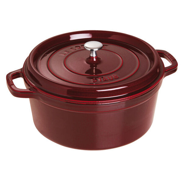 staub ストウブ ピコ ココット 丸 28cm IH対応 グレナディンレッド｜プロストア