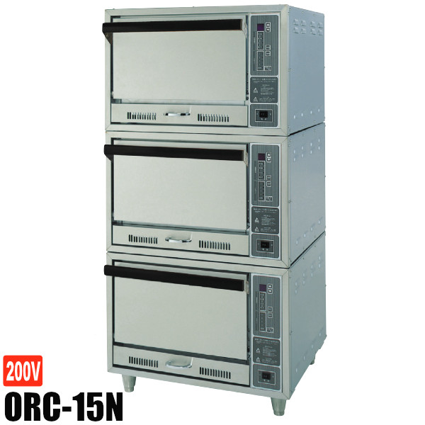 電気立体炊飯器 ORC-15N 三相200V 4升&times;3段｜プロストア