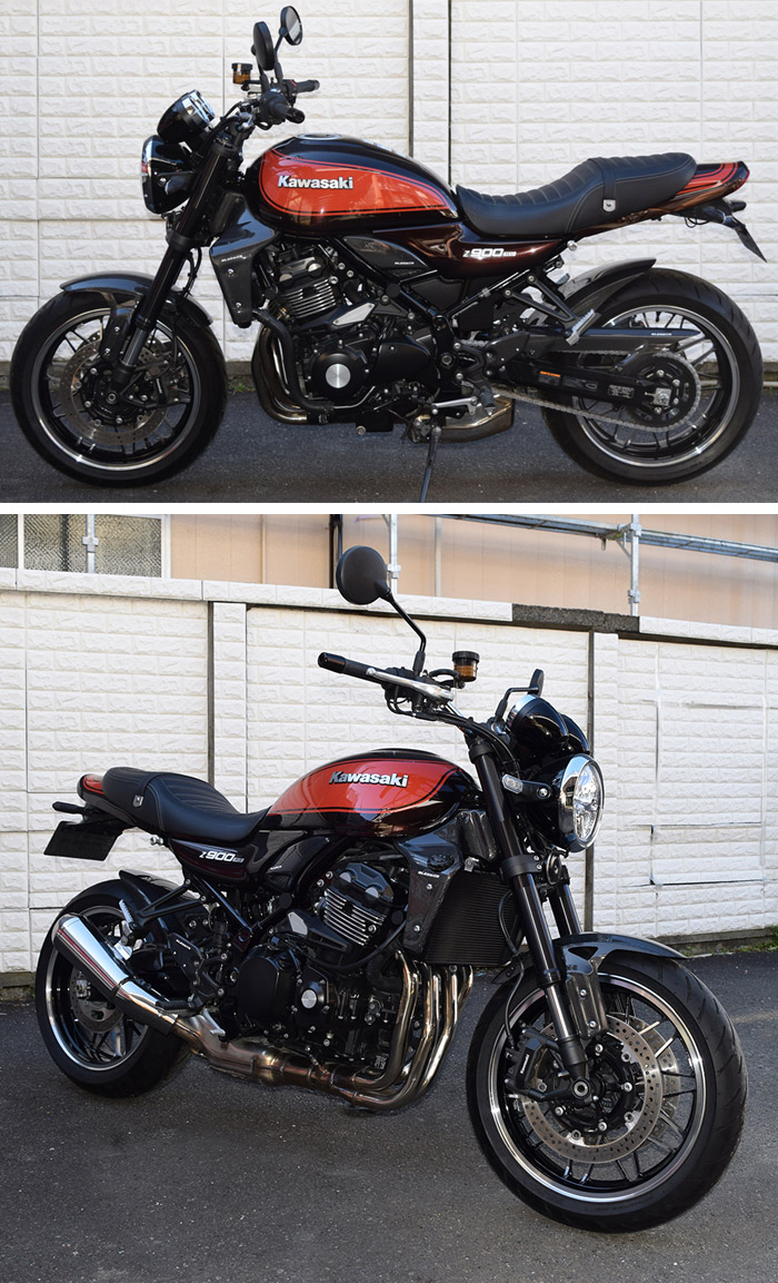 楽天市場 Z900rs Kawasaki カーボン サイドカバー 光沢クリア塗装済み品 Bless R S Brs Z900rs 003 Z900rs カワサキ ２りん４りんコレクション