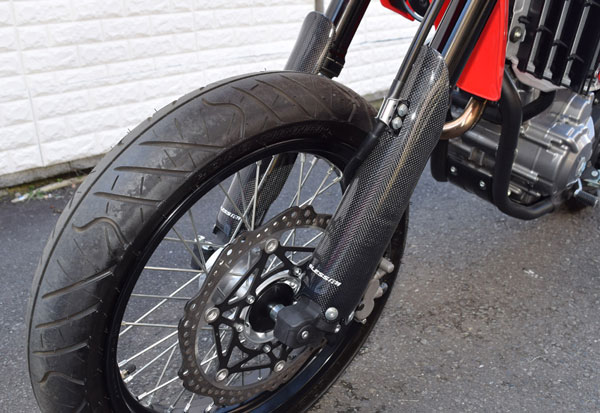 楽天市場】CRF250L【HONDA】カーボン フロントフォーク