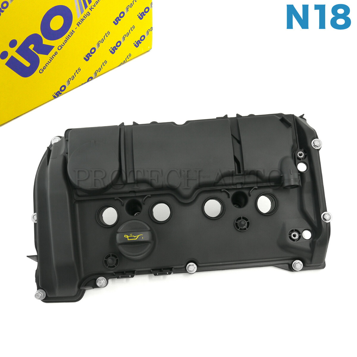 URO製 BMW MINI ミニ R56 R55 R57 R58 R59 R60 R61 クーパー Cooper クーパーS CooperS オール4 ALL4 ジョンクーパーワークス JCW エンジンヘッドカバー/シリンダーヘッドカバー ガスケット付き N18 エンジン用 11127646552