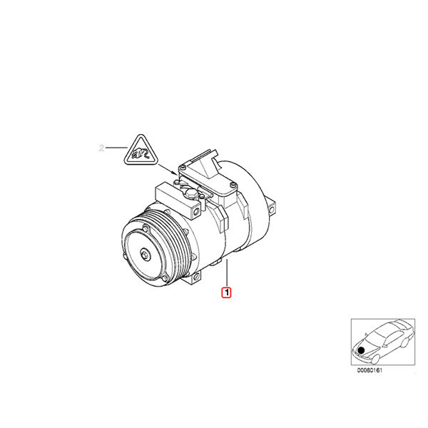 大阪直売」 BMW MINI AC A/C エアコン コンプレッサー R50 R52 R53