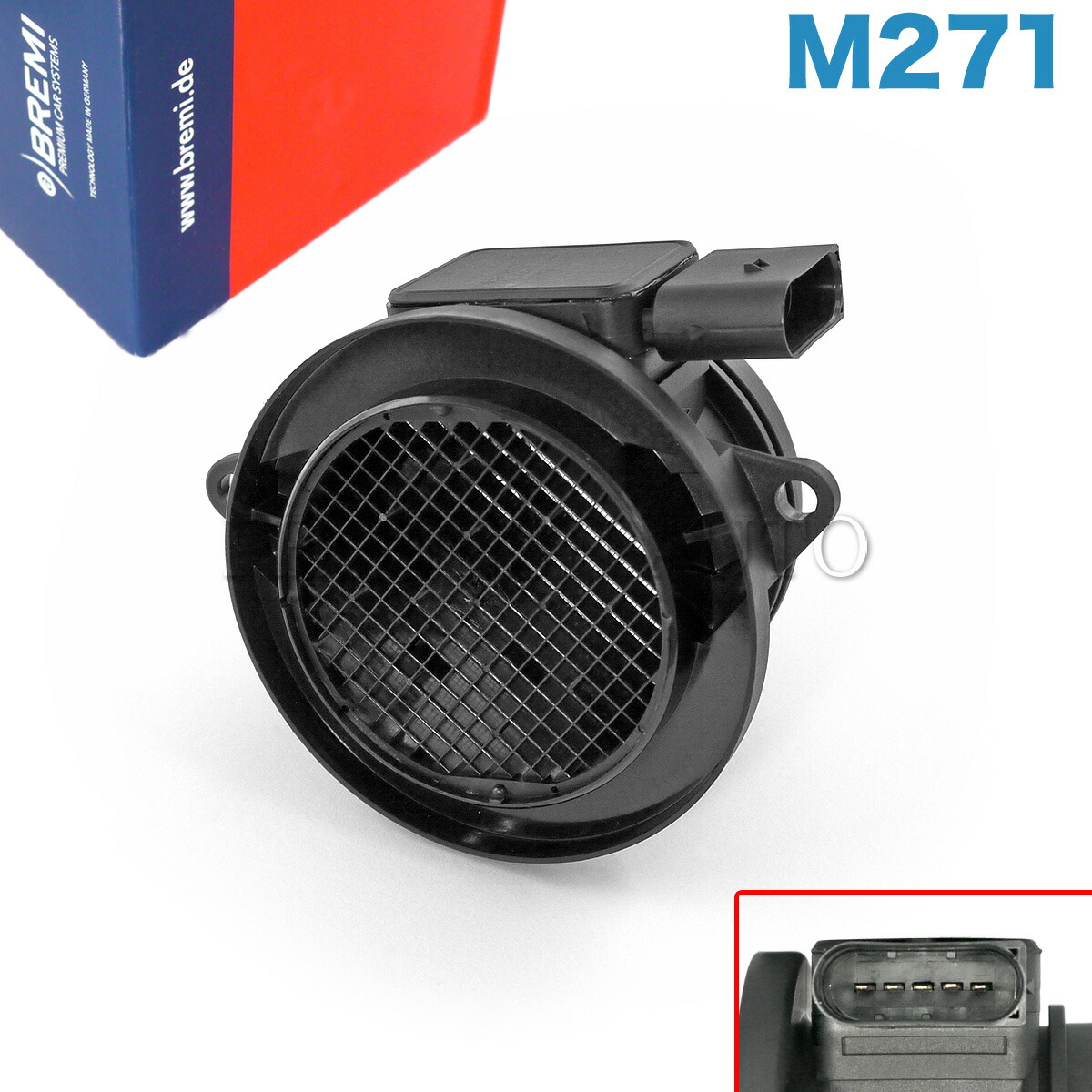 BREMI製 ベンツ R171 C209 エアフロメーター/エアマスセンサー M271 エンジン用 2710940248 SLK200 CLK200