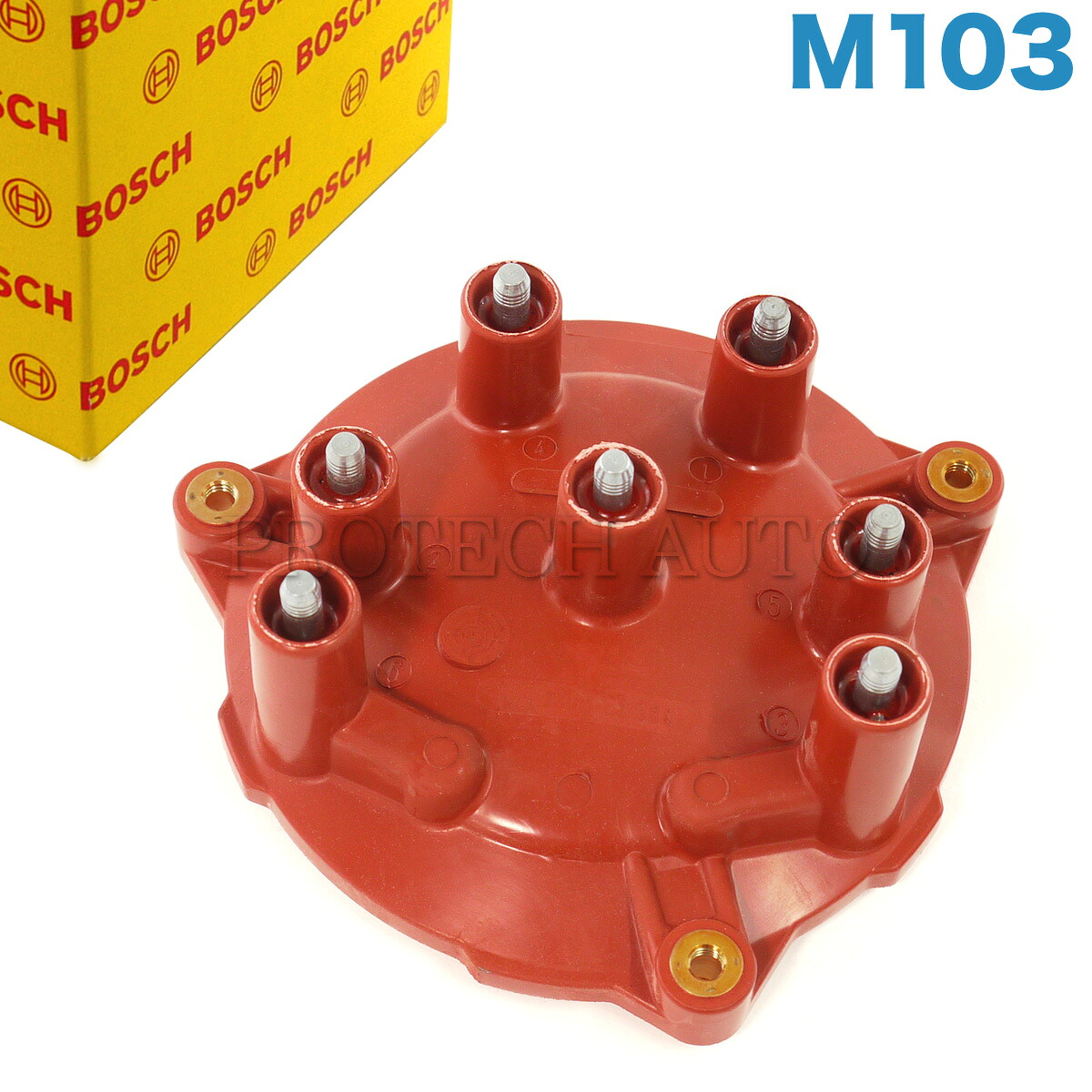 BOSCH製 ベンツ W201 190E ディストリビューターキャップ M103 直6エンジン 1031580002 03240｜プロテックオートパーツ