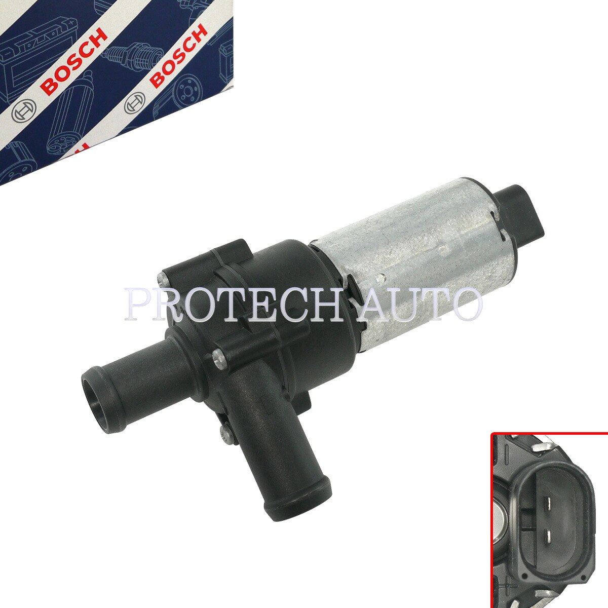 BOSCH VWフォルクスワーゲン PHAETON フェートン 3D POLO ポロ 9N SHARAN シャラン 7M TOUAREG トゥアレグ 7L TRANSPORTER T4 ユーロバン/ヴァナゴン 70X/7D アディショナルウォーターポンプ/補助ウォーターポンプ 1J0965561 1J0965561A 3D0965561A 3D0965561D
