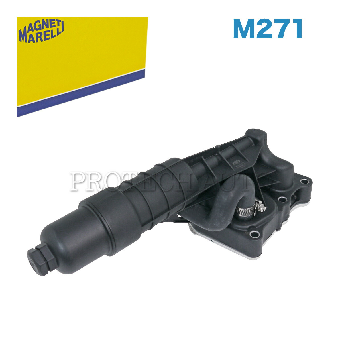MAGNETI MARELLI製 ベンツ W204 W212 S212 C207 R172 C180 C200 C250 E250 SLK200 エンジンオイルフィルターハウジングケース M271 エンジン用 2711801410 2711801010|プロテックオートパーツ